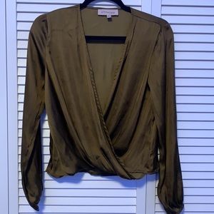 Philosophy Flowy Open Front Blouse